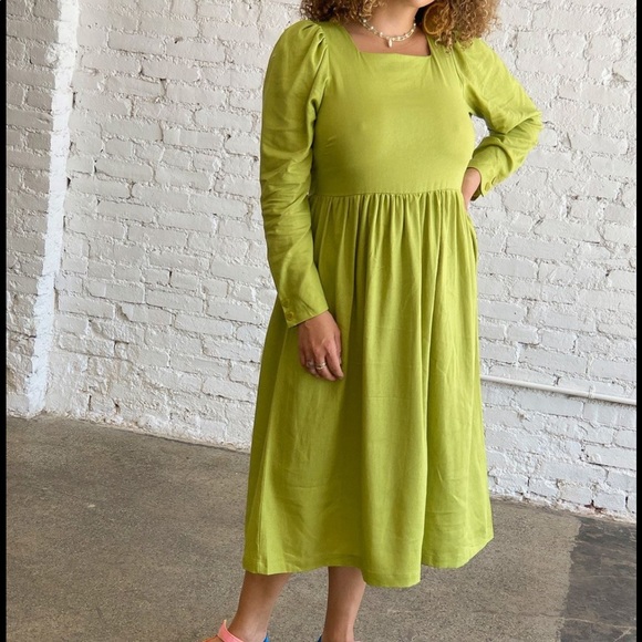 lisa says gah maddie dress pear - Picture 1 of 14
